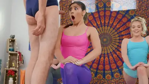 Brooklyn Gray Luvs Yoga Nearly As Much As Yam-sized Schlongs